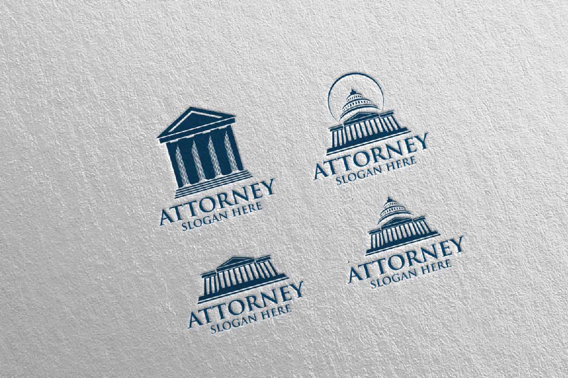 Download Шаблон логотипа "Law and Attorney  Design 6 Logo Template" / Law and Attorney  Design 6 Logo Template - Шаблон логотипа на тему графика hammer judgment legislation firm icon judge balance pillar vector justice legal attorney law logo lawyer legality scales lawful protection crime