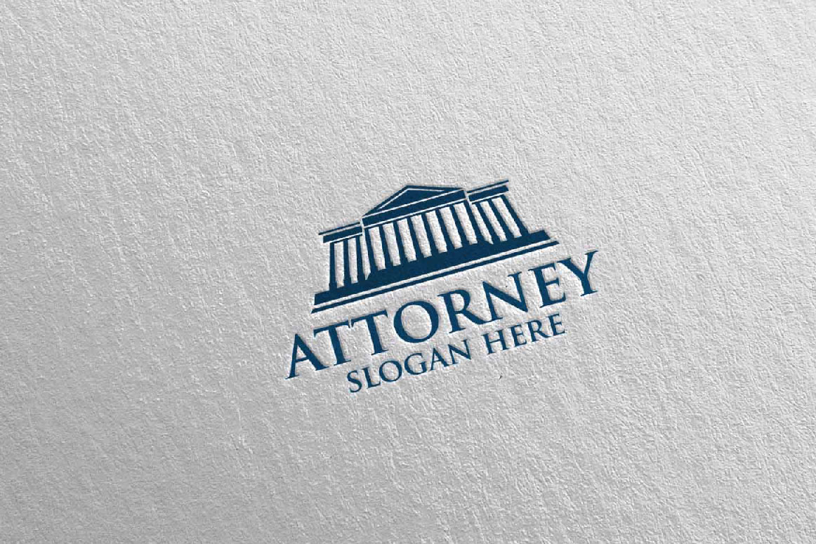 Download Шаблон логотипа "Law and Attorney  Design 6 Logo Template" / Law and Attorney  Design 6 Logo Template - Шаблон логотипа на тему графика hammer judgment legislation firm icon judge balance pillar vector justice legal attorney law logo lawyer legality scales lawful protection crime