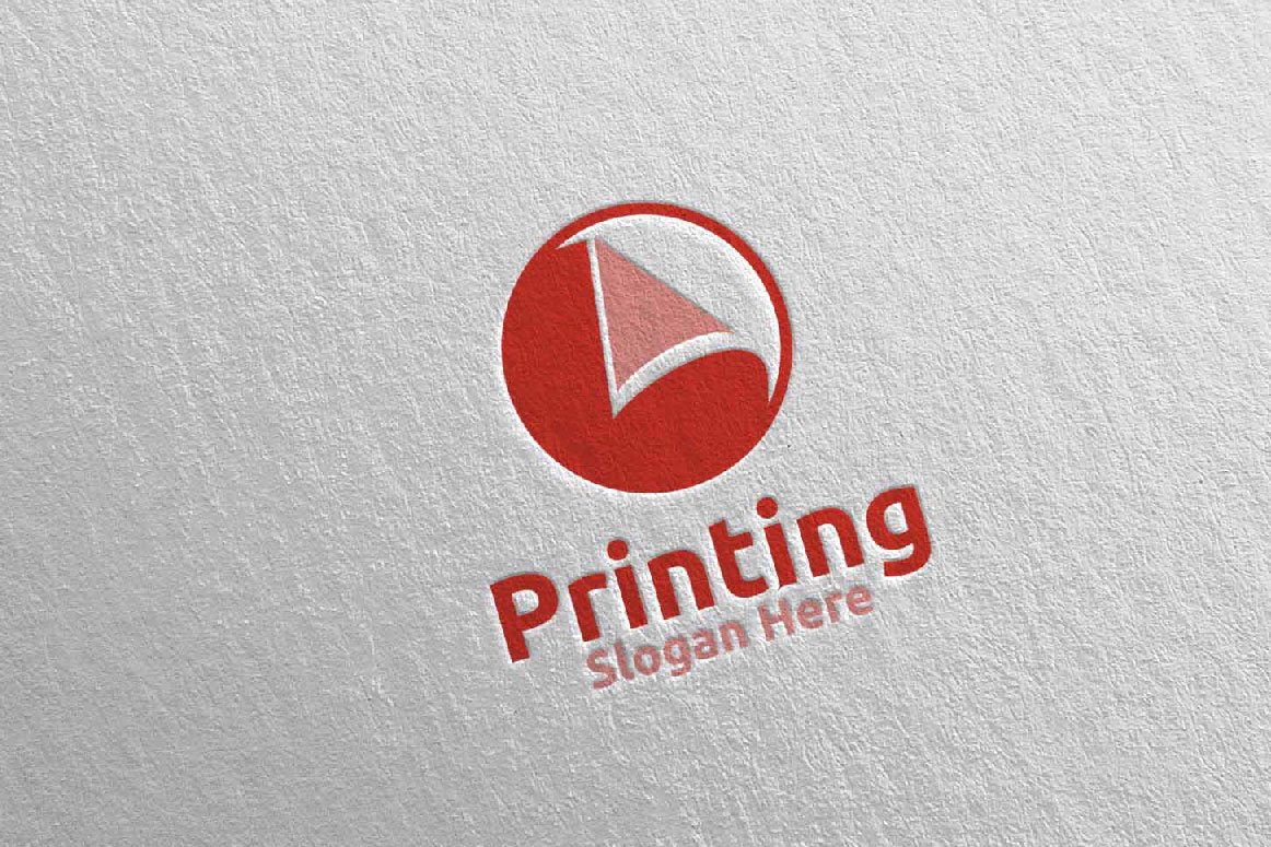 Download Шаблон логотипа "Paper Printing Company Design Logo Template" / Paper Printing Company Design Logo Template - Шаблон логотипа на тему графика logo,printing,media,printer,retail,scan,toner,album,book,journal,paint,advertising,copy,newspaper,paper,cmyk,color,colorful,magazine,icon