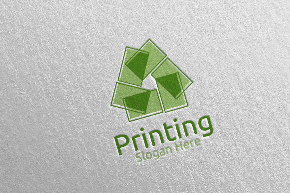 Download Шаблон логотипа "Paper Printing Company Design Logo Template" / Paper Printing Company Design Logo Template - Шаблон логотипа на тему графика logo,printing,media,printer,retail,scan,toner,album,book,journal,paint,advertising,copy,newspaper,paper,cmyk,color,colorful,magazine,icon